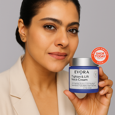 Evora Neck Skin Firming & Tightening Cream Permanent Youthful Skin In 2 Weeks (PACK OF 2)
