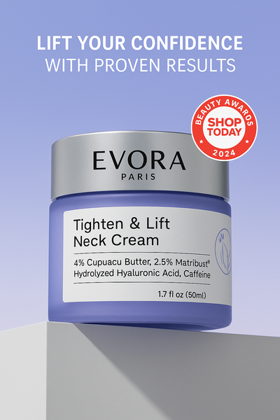 Evora Neck Skin Firming & Tightening Cream Permanent Youthful Skin In 2 Weeks (PACK OF 2)