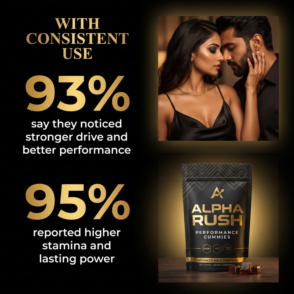 Alpha Rush Gummies for Him