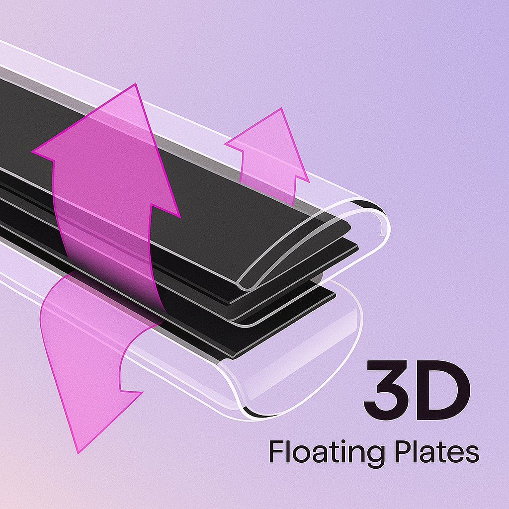 Evora Cool Air Styler & Straightener | 0% Heat Damage. 100% Style.