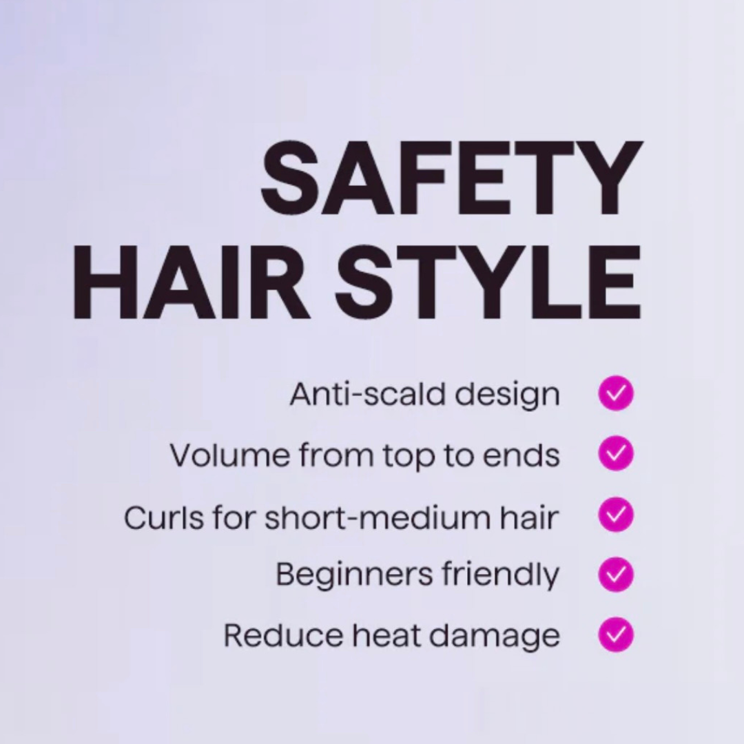 Evora Cool Air Styler & Straightener | 0% Heat Damage. 100% Style.