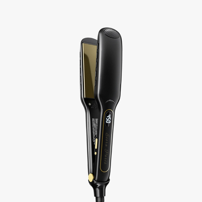 Evora EasyGlide Straightener | 2x Wider Plates to Save Your Time
