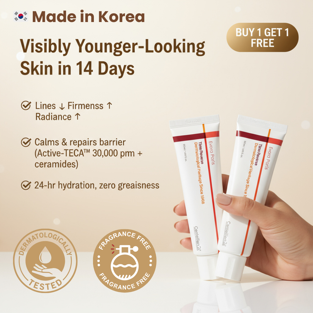 KinSong Madeca Korean Anti-Aging Cream | Reverse 10 Signs of Aging in 14 Days – Korean Centella Skincare for Wrinkles, Dark Spots & Firmness
