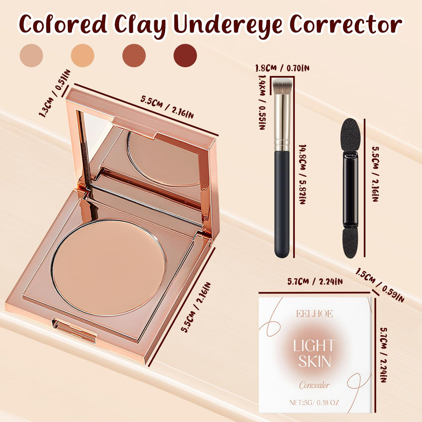Even Skin Corrector | Hide dark circles and pimple marks in 1 minute
